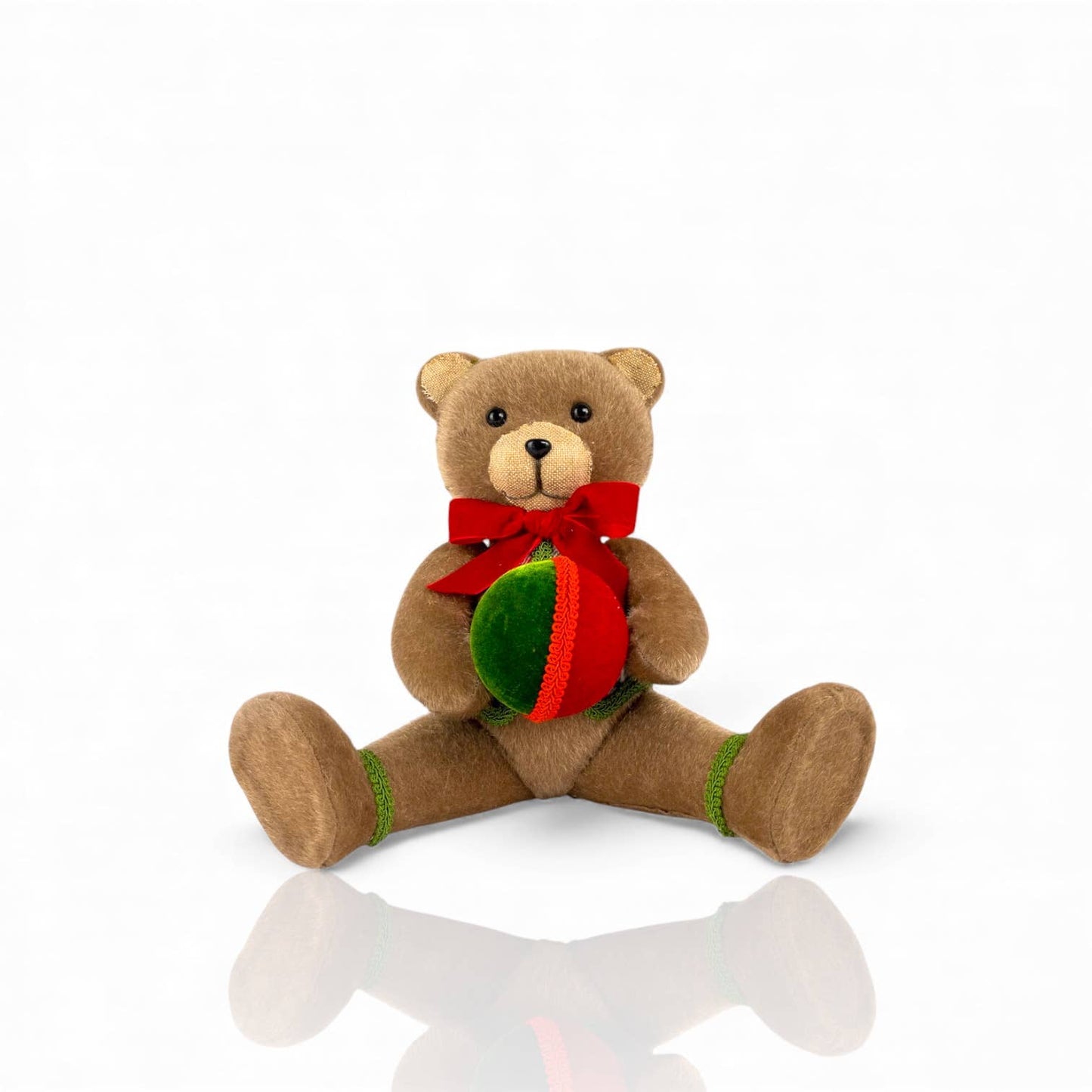 Theodore The Bear w/ Christmas Ornament December Diamonds