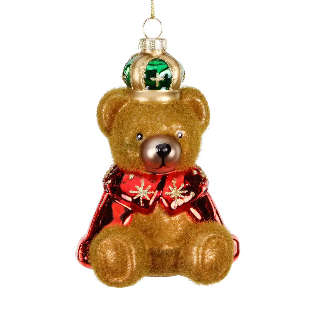 Heritage Teddy Bear Collectible Christmas Ornament