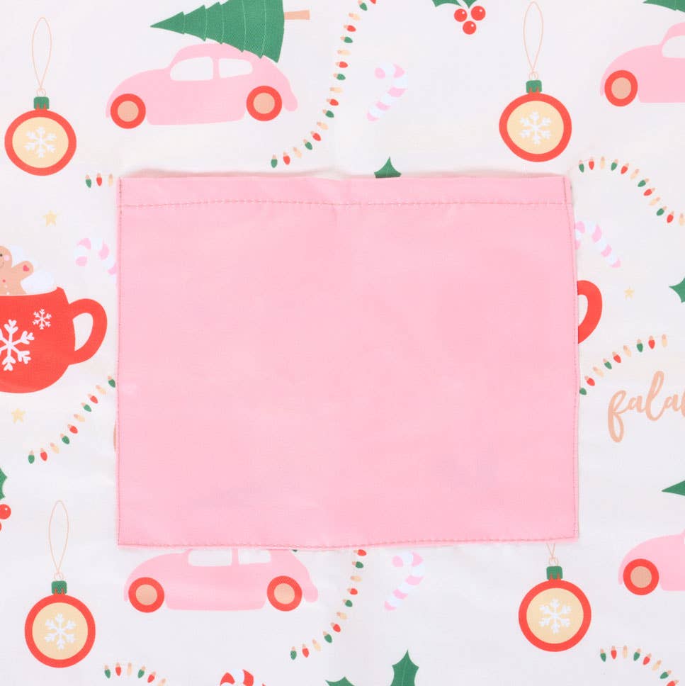 Pink Christmas Fun Apron - Mr & Mrs Christmas