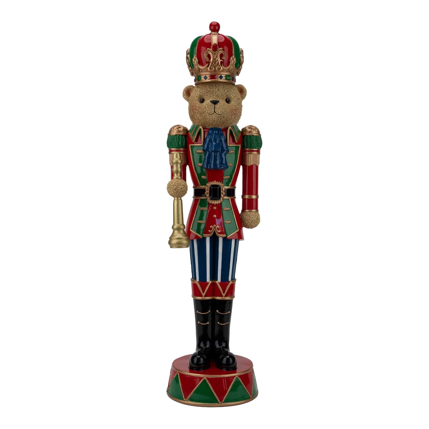 Bear Trumpet Nutcracker 70cm – Arriving October Mr & Mrs Christmas