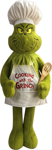 Mean Green Christmas Chef