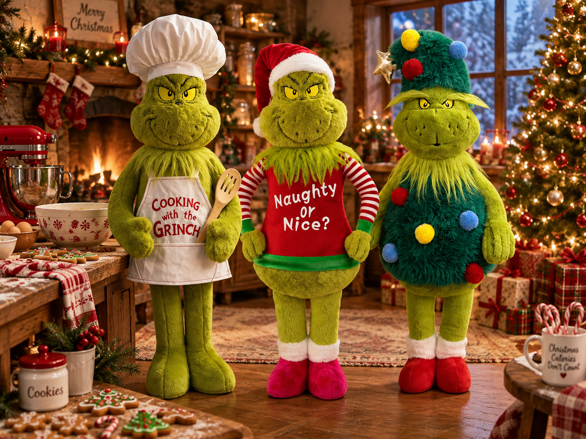 Featured image for Mean Green Christmas Grinch collection