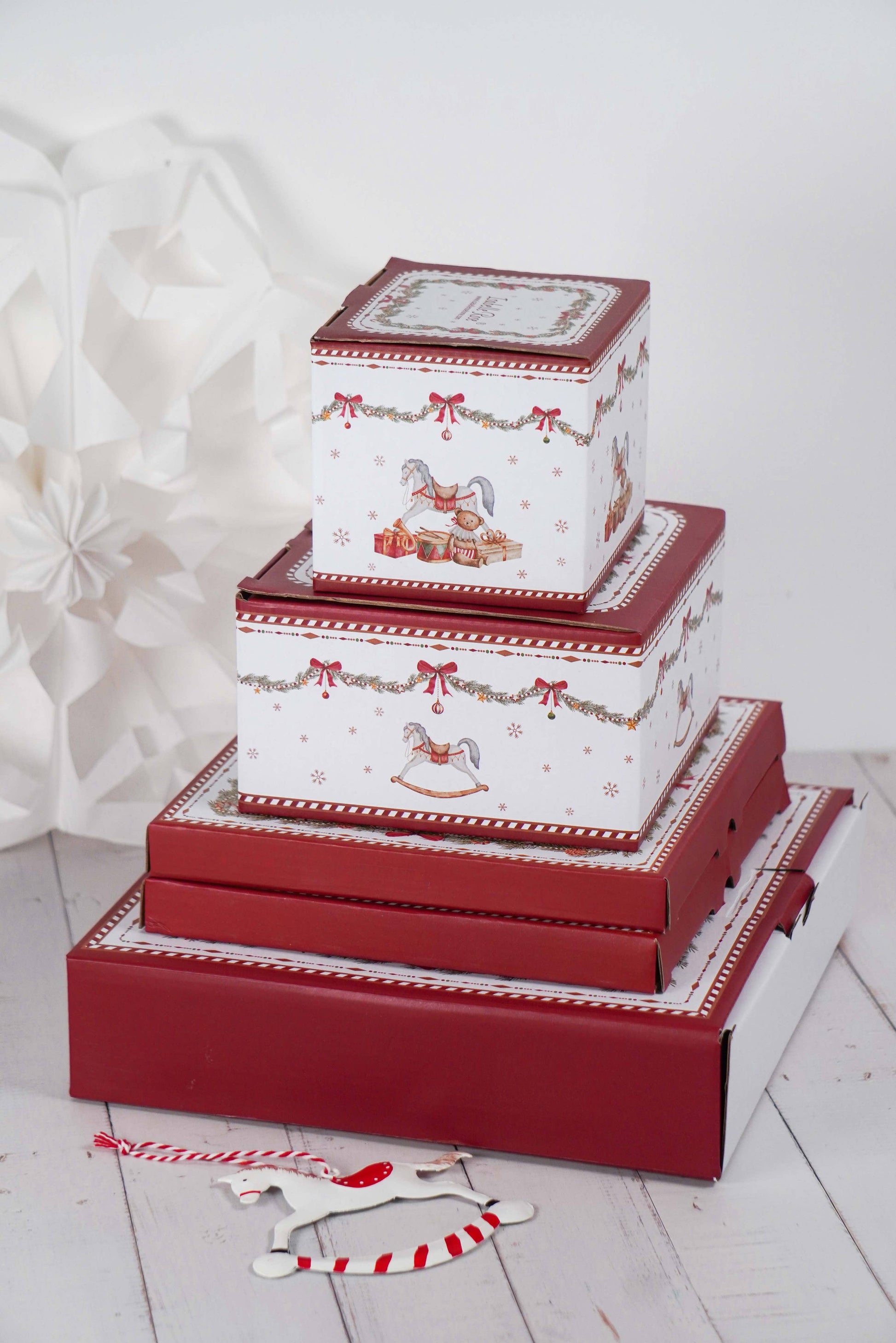 Vintage Christmas Baking Dish - Mr & Mrs Christmas