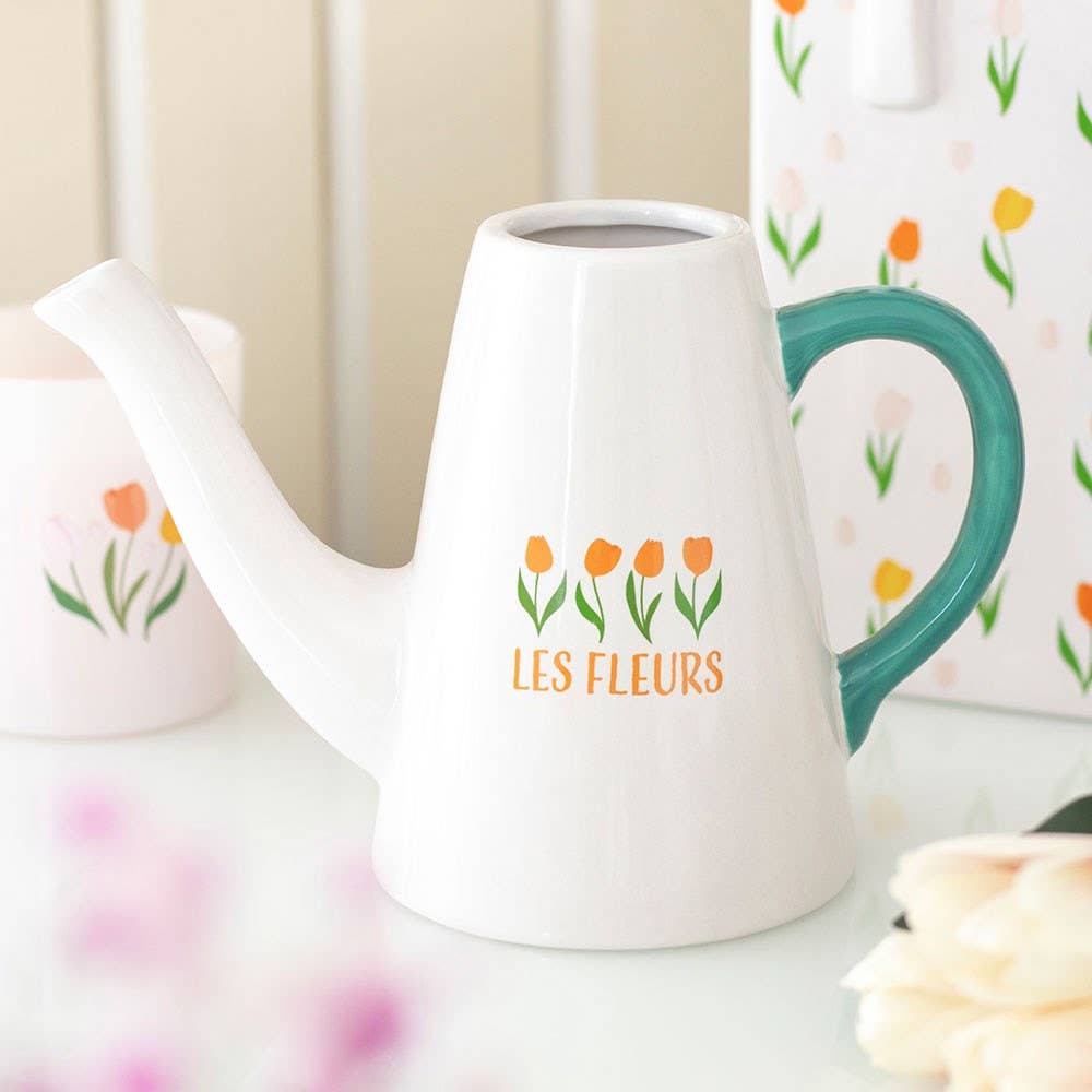 Les Fleurs Ceramic Watering Jug WONDER IMPORTS AUSTRALIA
