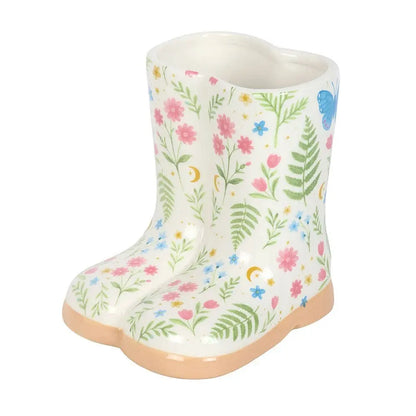 Floral Welly Boot Planter WONDER IMPORTS AUSTRALIA