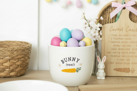 Bunny Treats Ceramic Pot WONDER IMPORTS AUSTRALIA