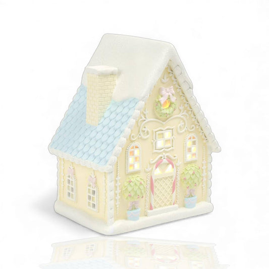 16in LED Patisserie Cottage House Min/2 December Diamonds