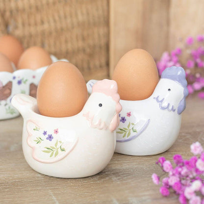 Ceramic Hen Egg Cups - Set of 2 WONDER IMPORTS AUSTRALIA