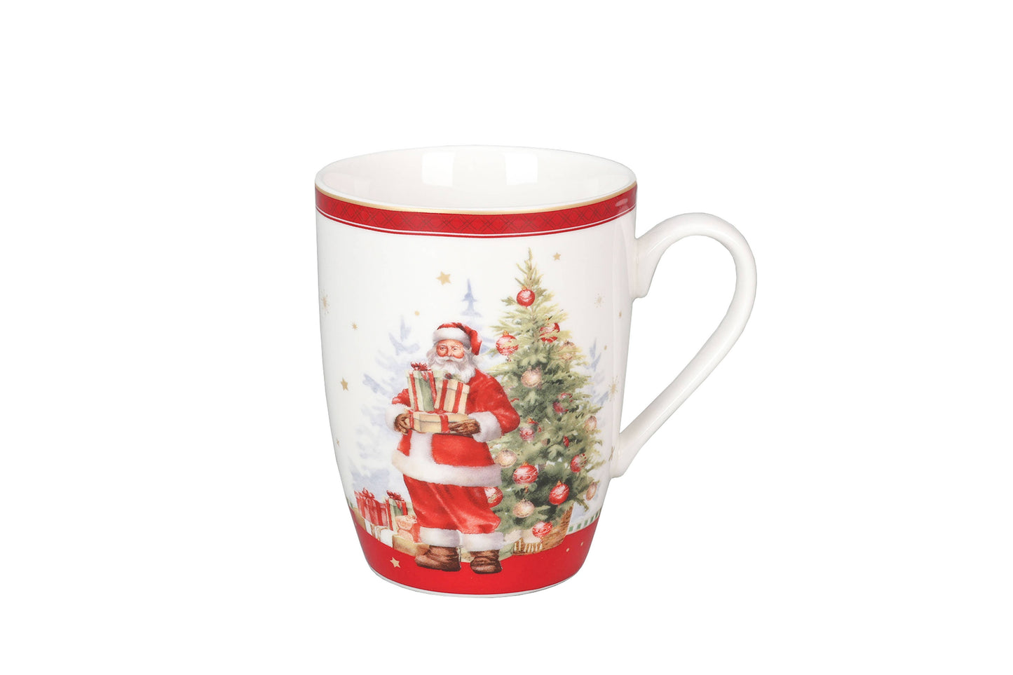 Jolly Santa Porcelain Mug - Mr & Mrs Christmas