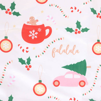 Pink Christmas Fun Apron - Mr & Mrs Christmas