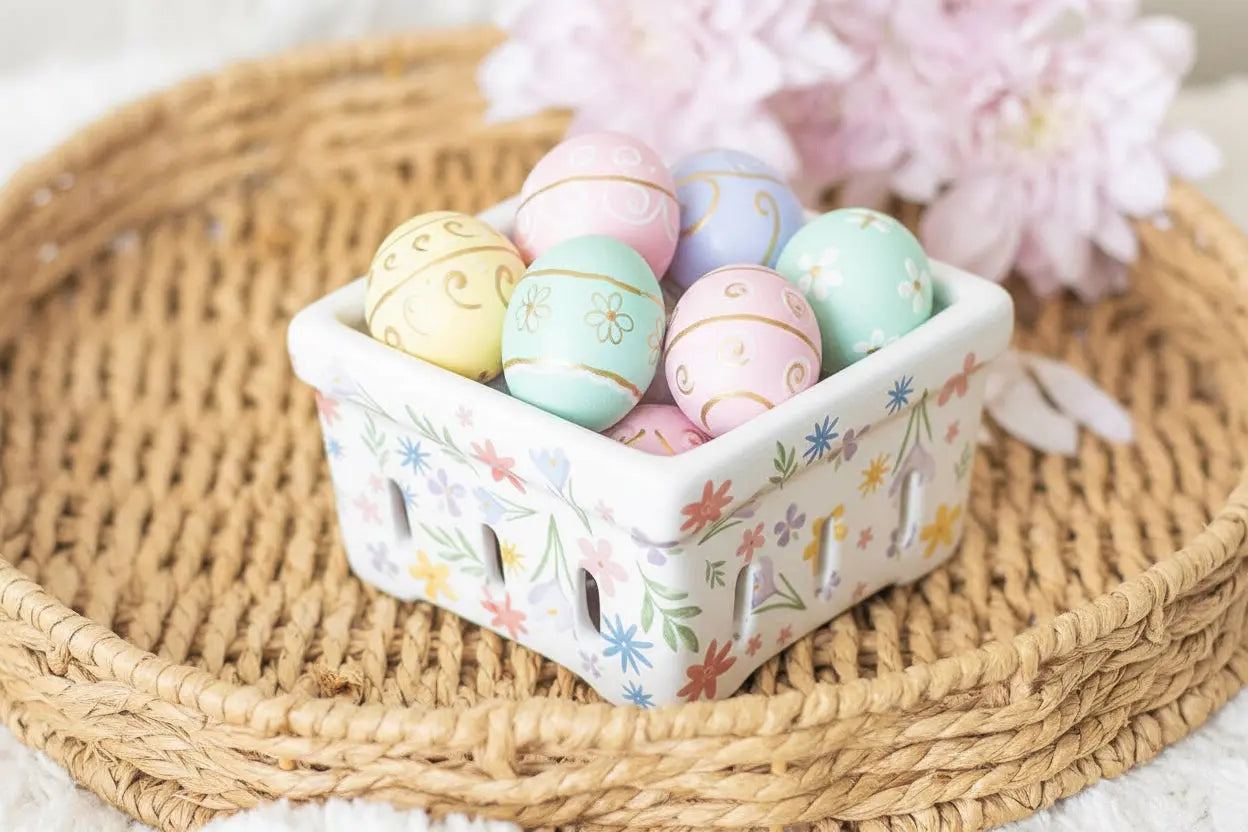 Floral Basket WONDER IMPORTS AUSTRALIA