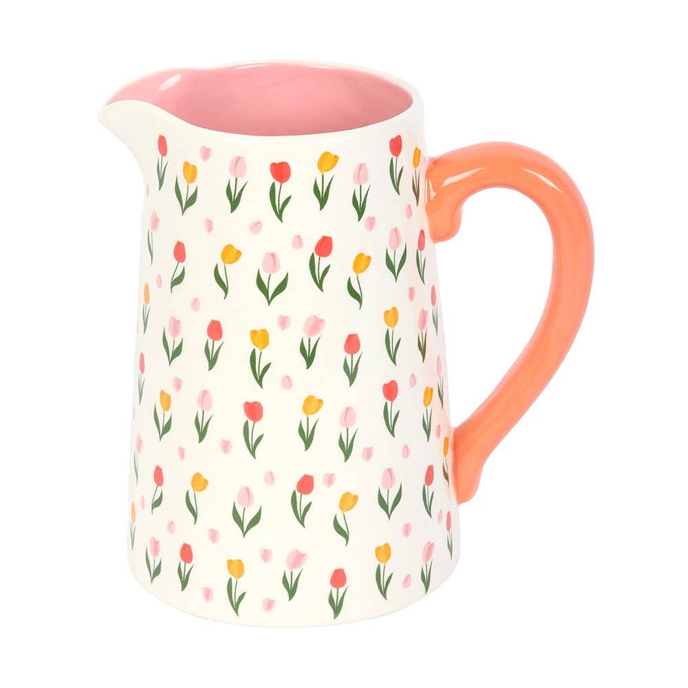 Tulip Print Jug WONDER IMPORTS AUSTRALIA