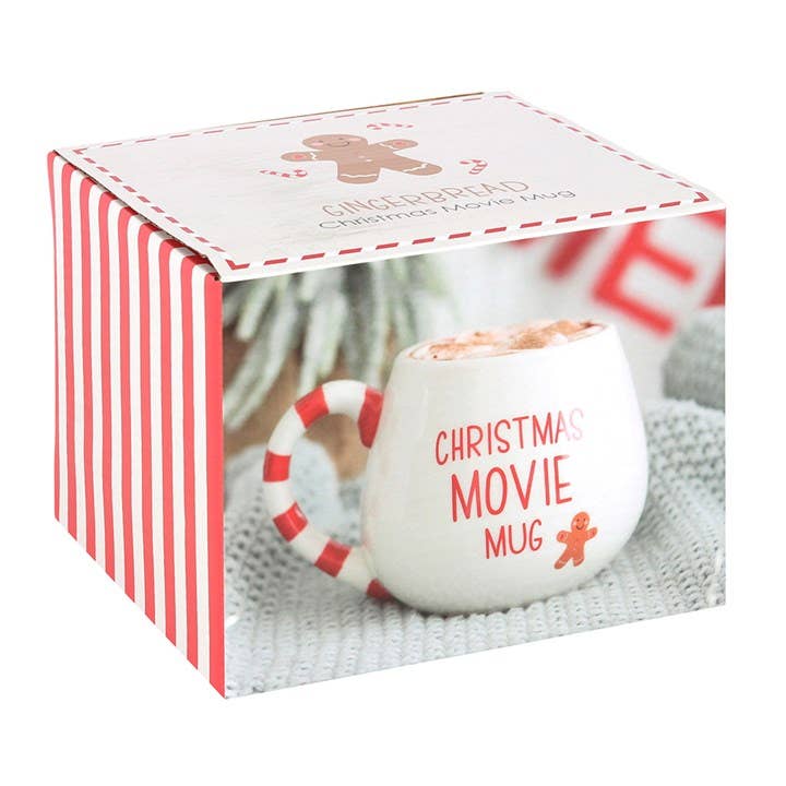 Christmas Movie Gingerbread Rounded Mug - Mr & Mrs Christmas