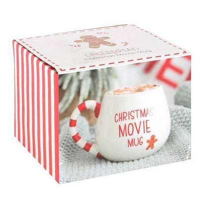 Christmas Movie Gingerbread Rounded Mug - Mr & Mrs Christmas