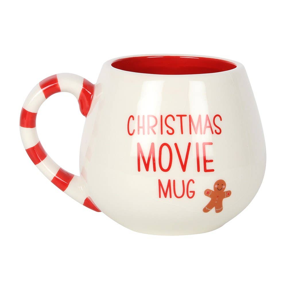Christmas Movie Gingerbread Rounded Mug - Mr & Mrs Christmas