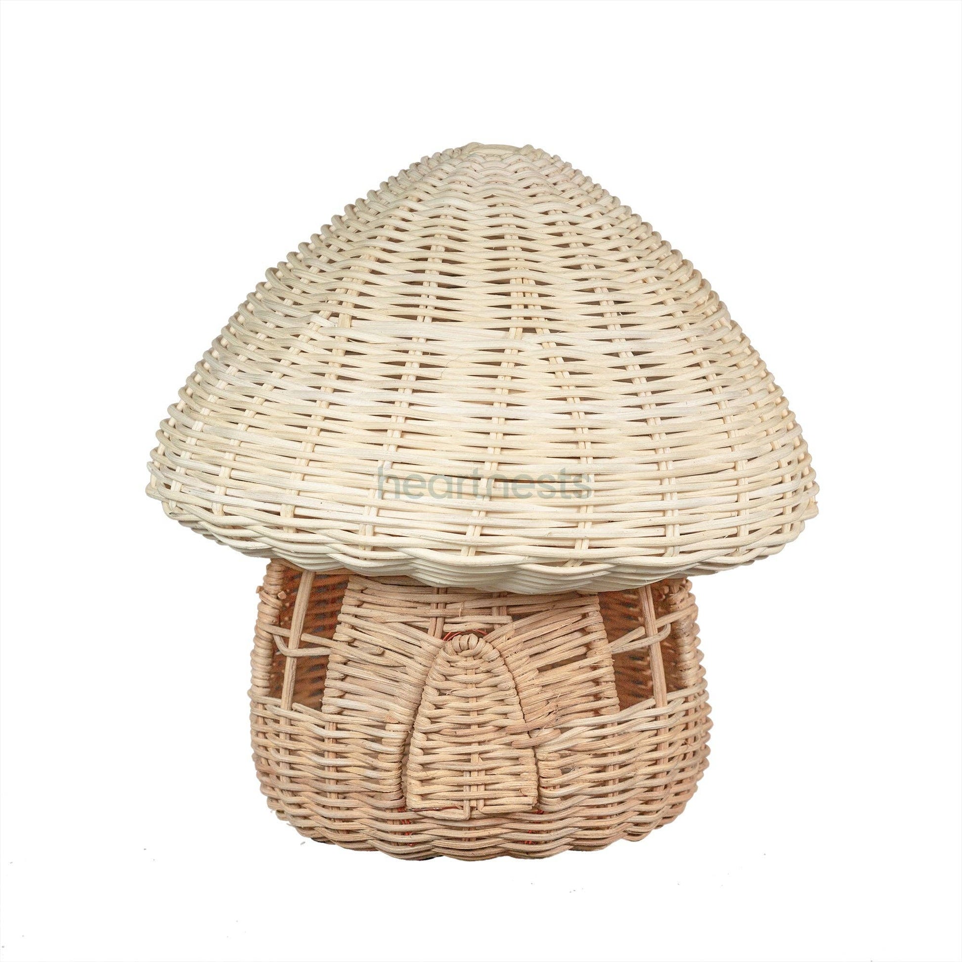 Natural Rattan Mushroom House heartnests