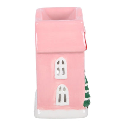 Sugarplum Bakery Ceramic Oil Burner Mr & Mrs Christmas