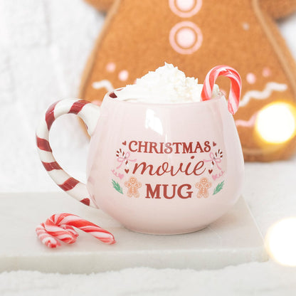 Christmas Movie Pink Mug Mr & Mrs Christmas