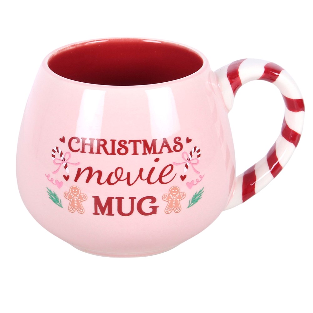 Christmas Movie Pink Mug Mr & Mrs Christmas