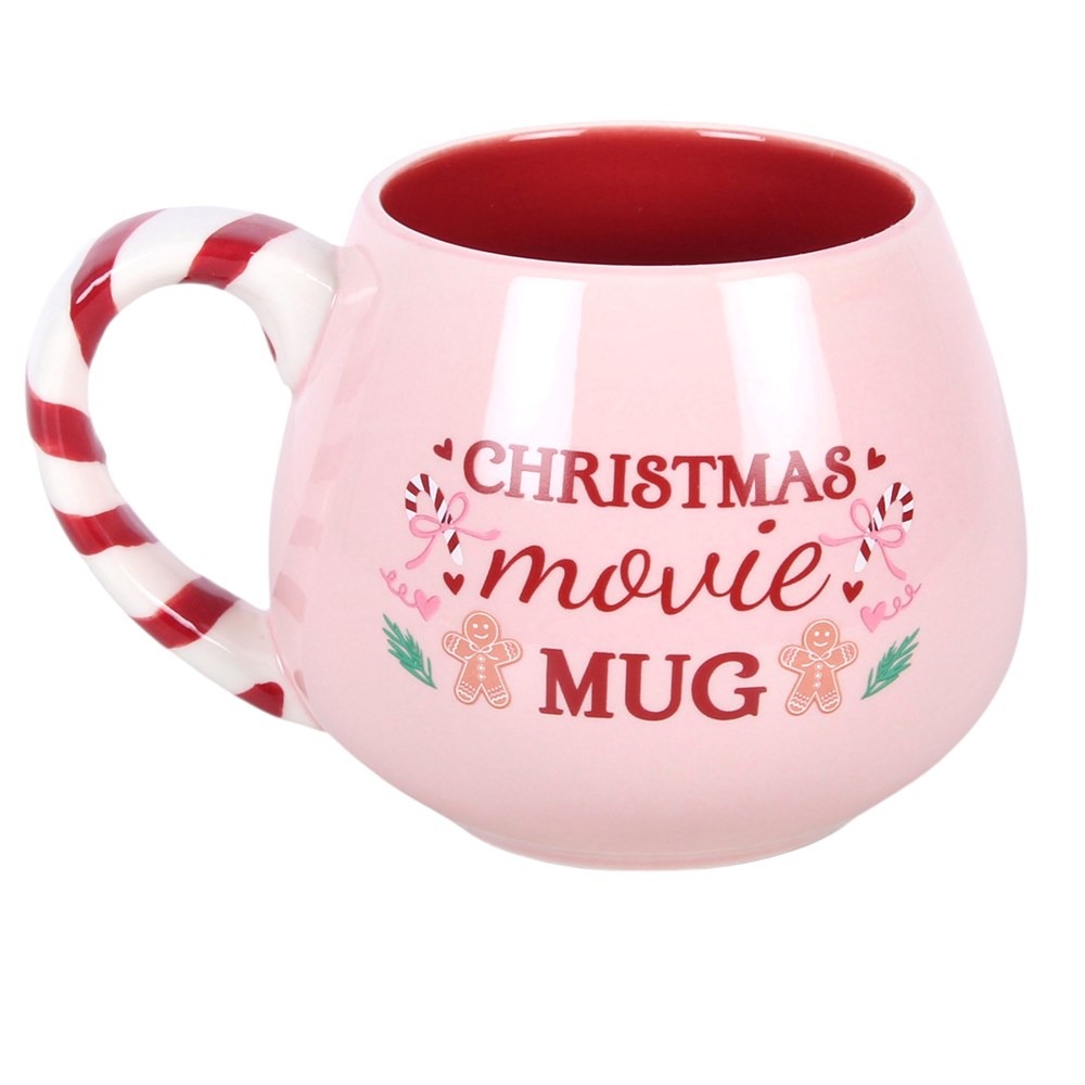 Christmas Movie Pink Mug Mr & Mrs Christmas