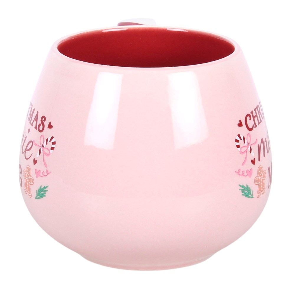 Christmas Movie Pink Mug Mr & Mrs Christmas