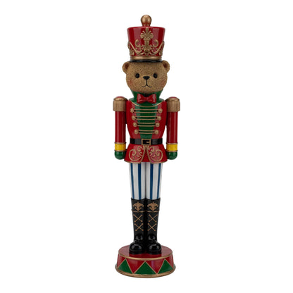 Bear Soldier Nutcracker 46cm Mr & Mrs Christmas