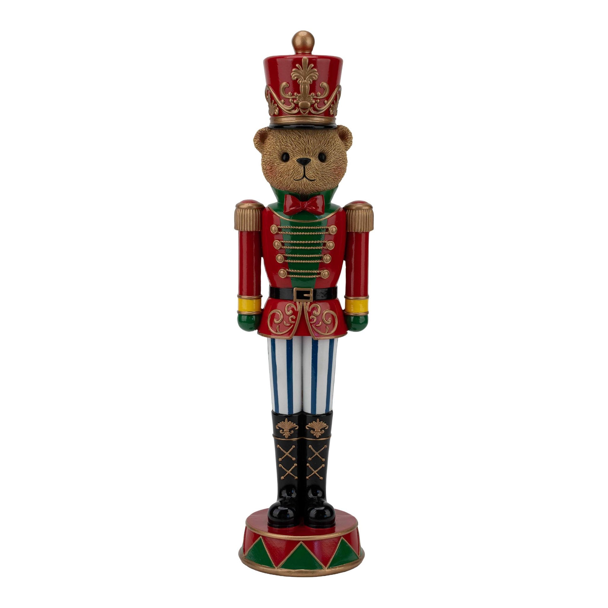 Bear Soldier Nutcracker 46cm - Arriving October Mr & Mrs Christmas