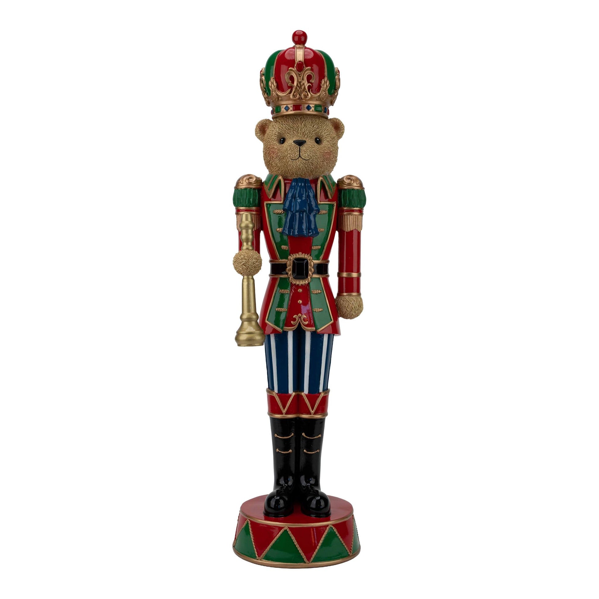 Bear Trumpet Nutcracker 70cm – Arriving October Mr & Mrs Christmas