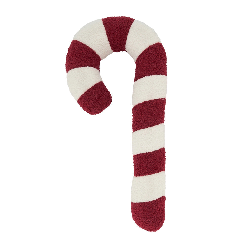 Candy Cane Christmas Cushion Mr & Mrs Christmas