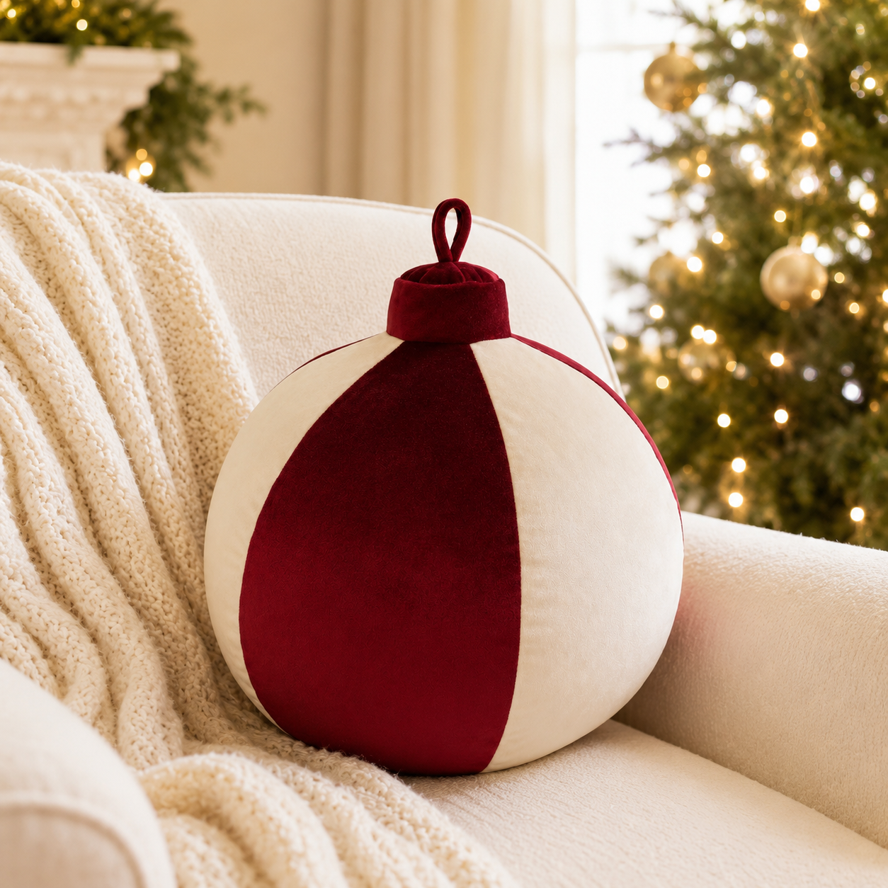 Classic Velvet Ornament Cushion
