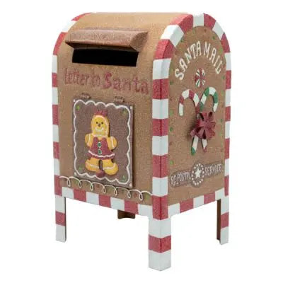 Christmas Gingerbread Mailbox Mr & Mrs Christmas