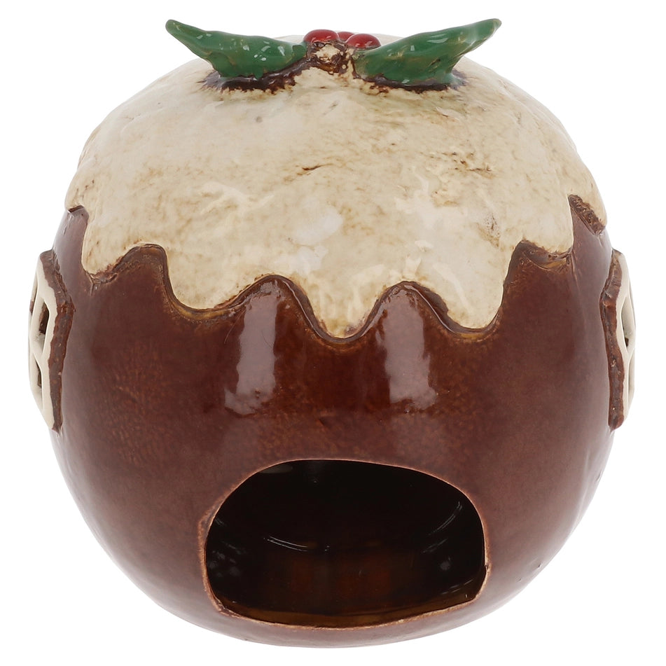 Christmas Plum Pudding Cottage Mr & Mrs Christmas