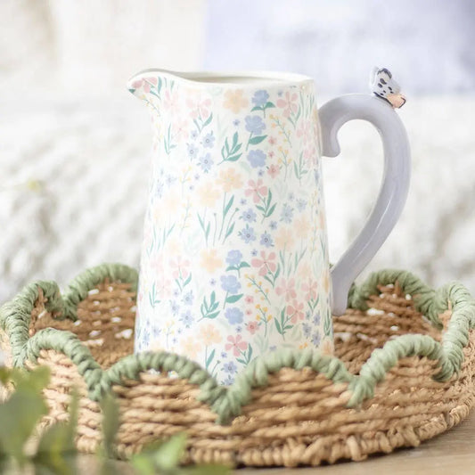 Floral Butterfly Jug WONDER IMPORTS AUSTRALIA