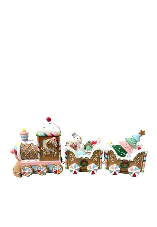Gumdrop Gingerbread Polar Express Train Mr & Mrs Christmas