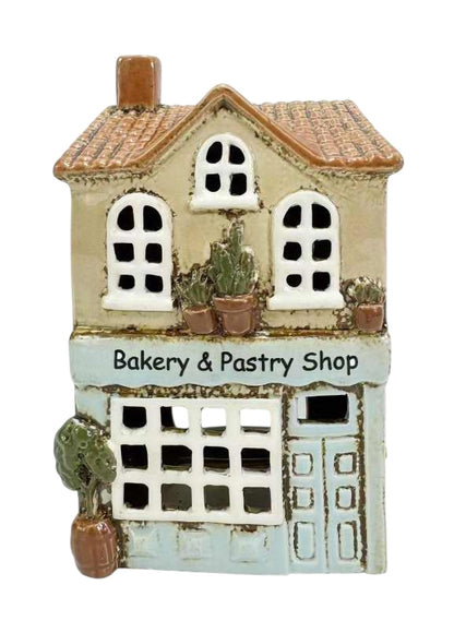 Bakery & Pastry Shop Tealight House Mr & Mrs Christmas