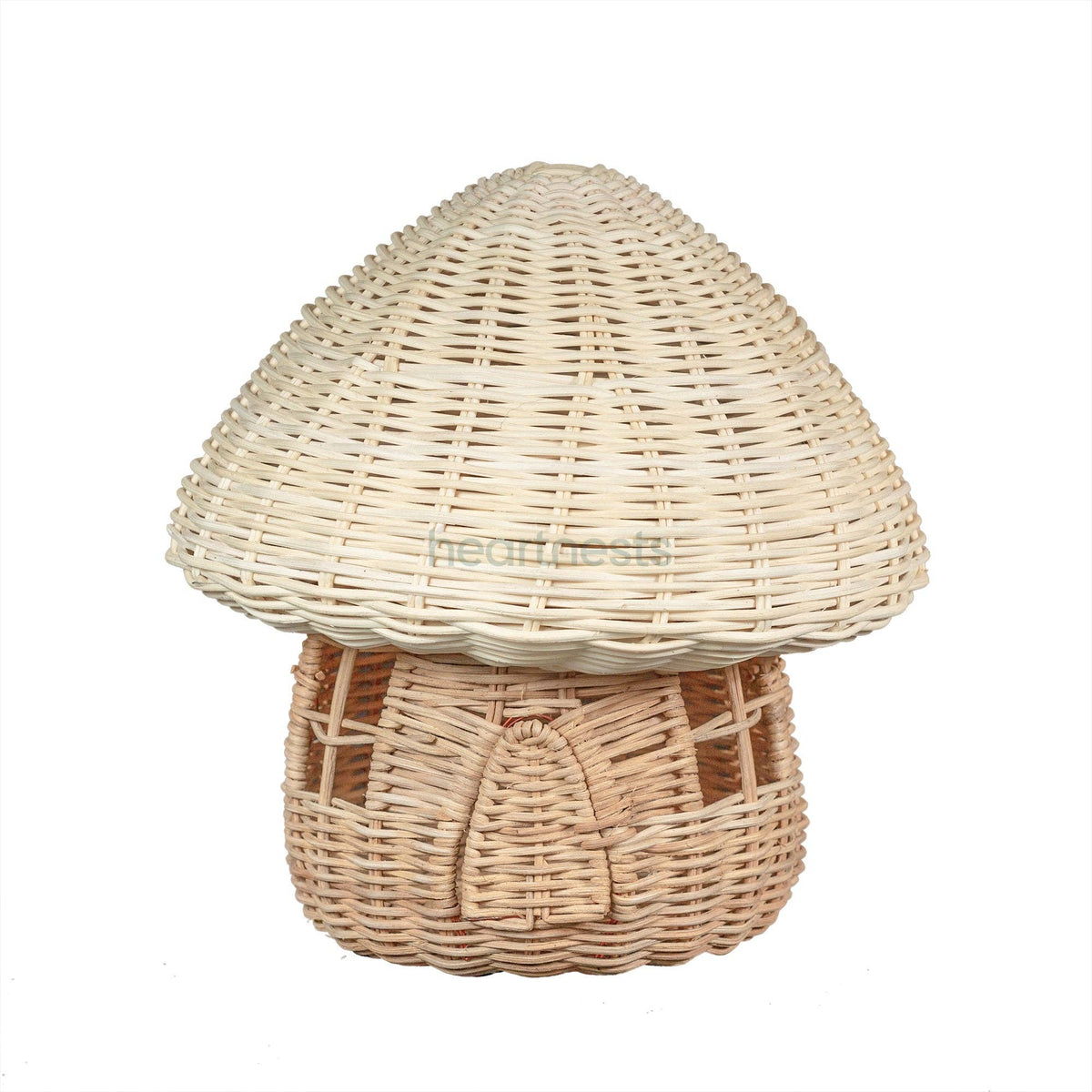 Natural Rattan Mushroom House heartnests