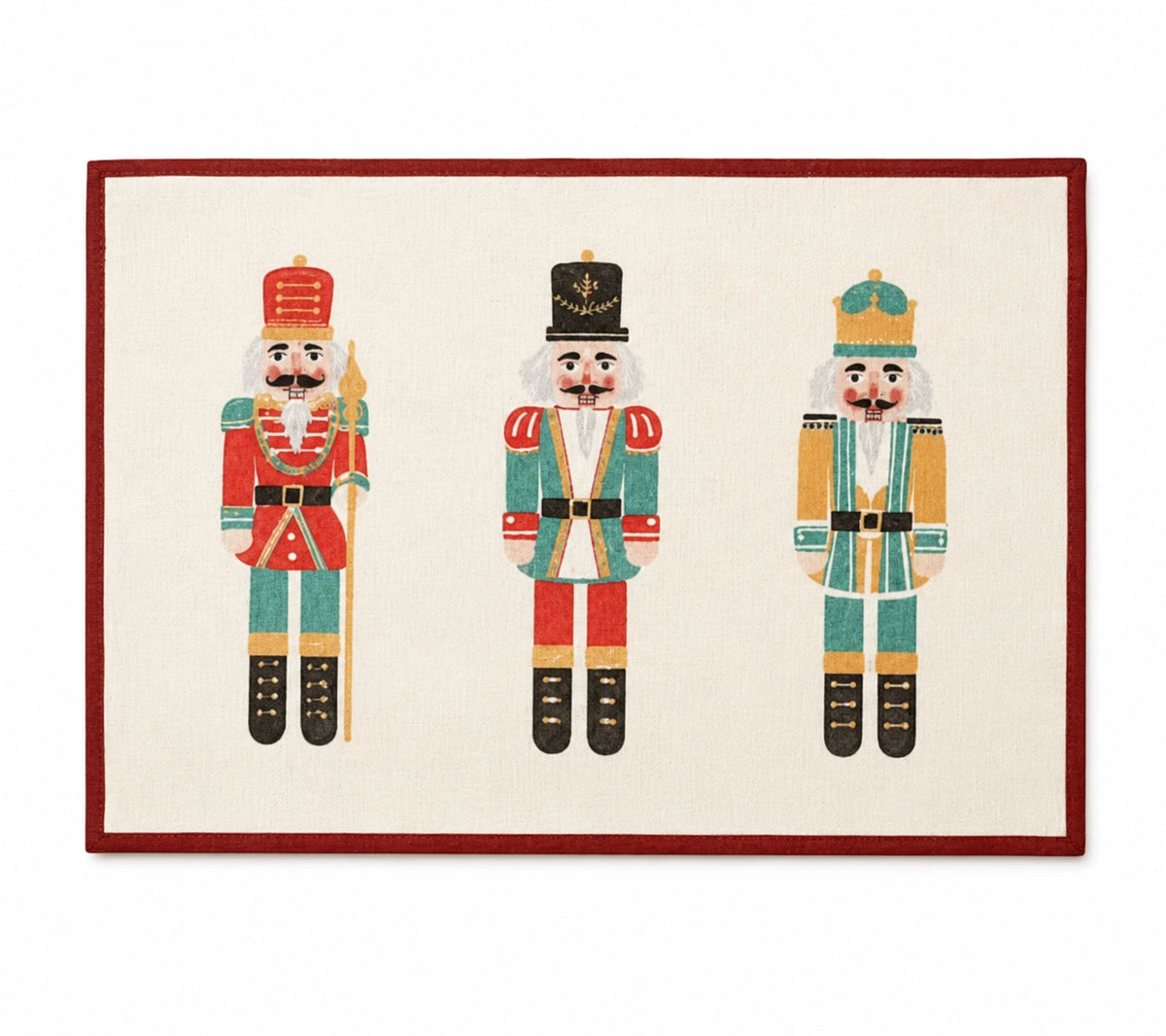 Nutcracker Trio Christmas Placemat