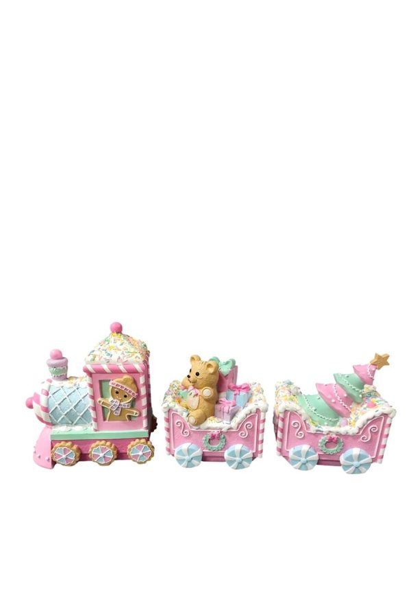 Sprinkle Gingerbread Polar Express Train Mr & Mrs Christmas
