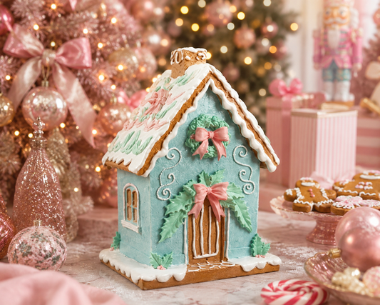 Sugarplum Patisserie Gingerbread House Mr & Mrs Christmas
