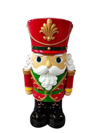 Traditional Stumpy LED Nutcracker Mr & Mrs Christmas