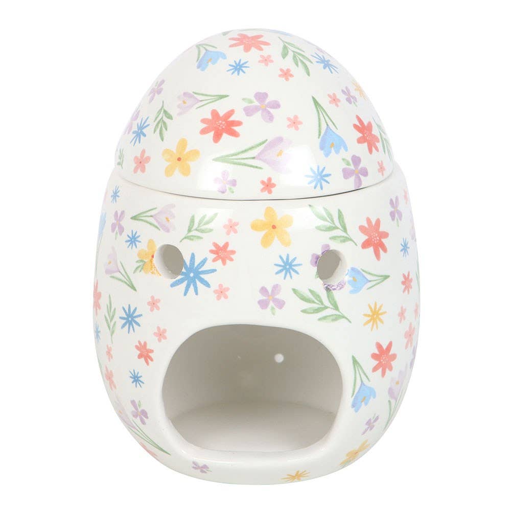 Floral Egg Oil Burner & Wax Warmer WONDER IMPORTS AUSTRALIA