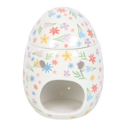 Floral Egg Oil Burner & Wax Warmer WONDER IMPORTS AUSTRALIA