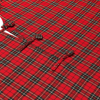Classic Tartan Christmas Tree Skirt