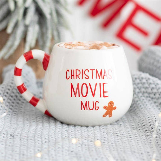 Christmas Movie Gingerbread Rounded Mug - Mr & Mrs Christmas