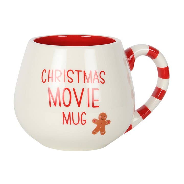 Christmas Movie Gingerbread Rounded Mug - Mr & Mrs Christmas