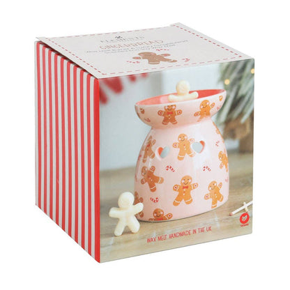 Christmas Gingerbread Wax Melt Burner Gift Set - Mr & Mrs Christmas