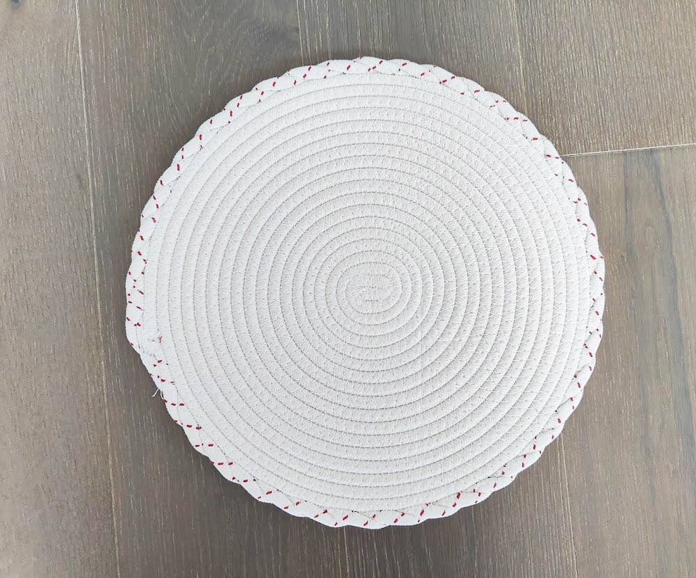 Christmas Tree Woven Placemat - Mr & Mrs Christmas