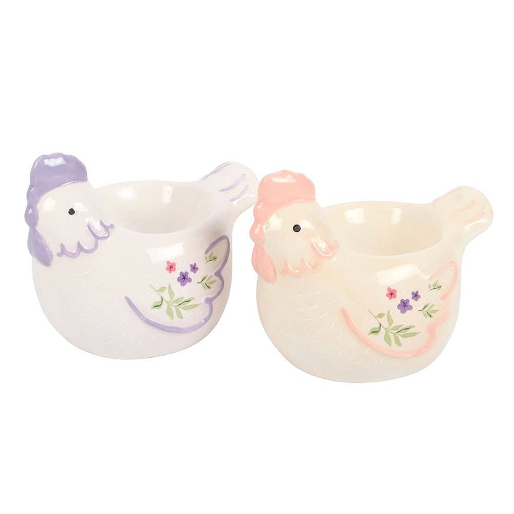 Ceramic Hen Egg Cups - Set of 2 WONDER IMPORTS AUSTRALIA