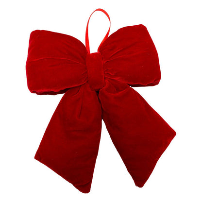 Burgundy Velvet Bow