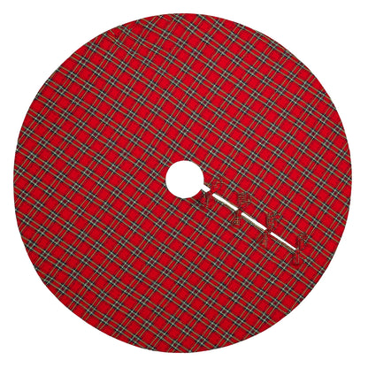 Classic Tartan Christmas Tree Skirt